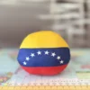 16-Venezuela-4-inch-3 V2 Venezuela Countryball plushie, back view