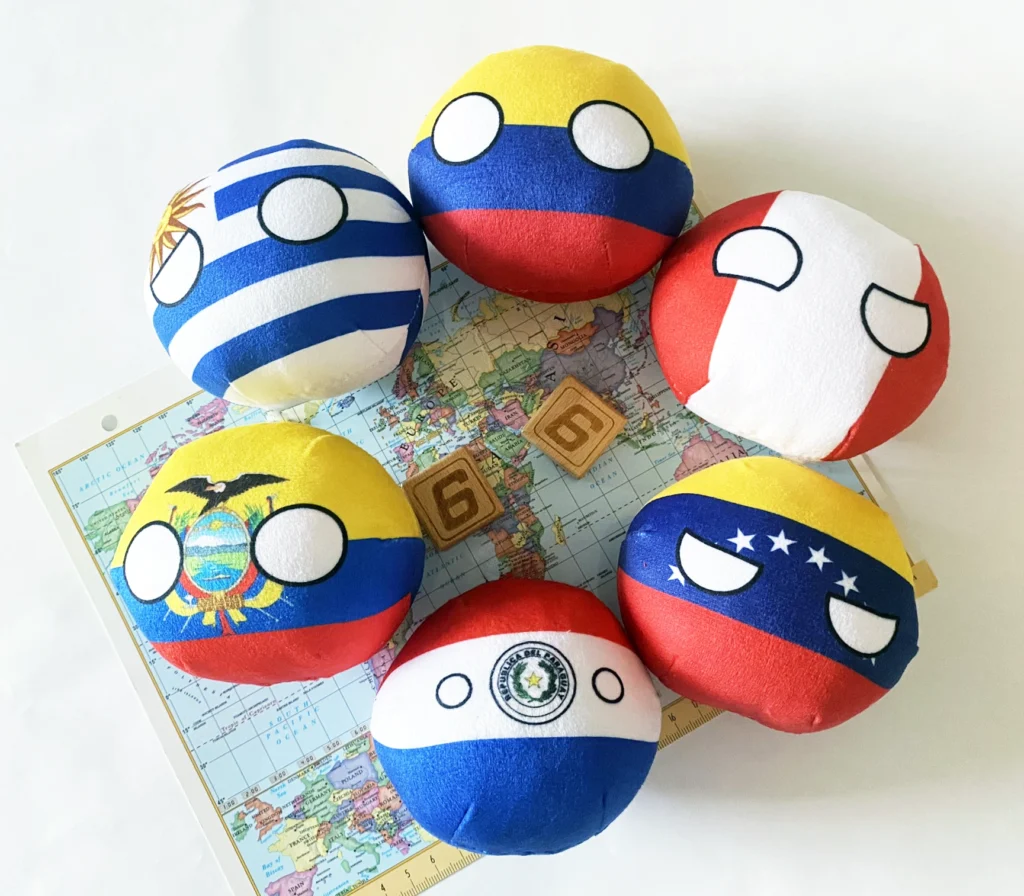 6PC: Colombia, Venezuela, Paraguay, Ecuador, Peru, Uruguay, group view