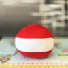 Austria Countryball plushie, back view