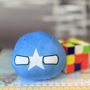 Somalia Countryball plushie, front view