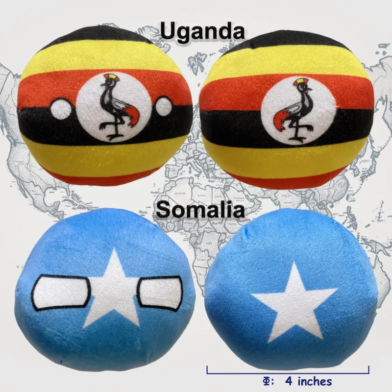 6PC: Kenya, Rwanda, Somalia, Tanzania, Uganda, Ethiopia, additional product view