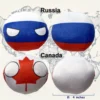 6PC: UK, Germany, Greece, Japan, Russia, Canada, additional product view