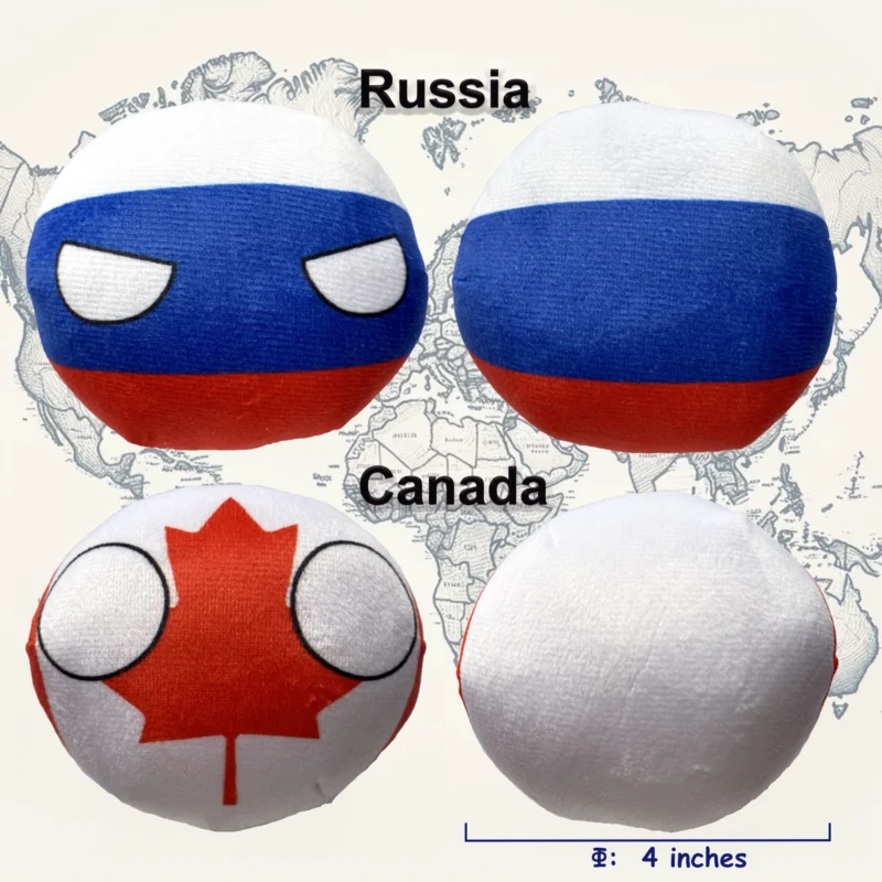 6PC: UK, Germany, Greece, Japan, Russia, Canada, additional product view