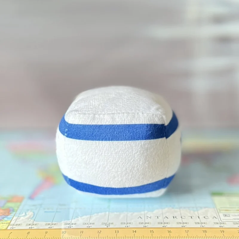 Israel Countryball plushie, back view