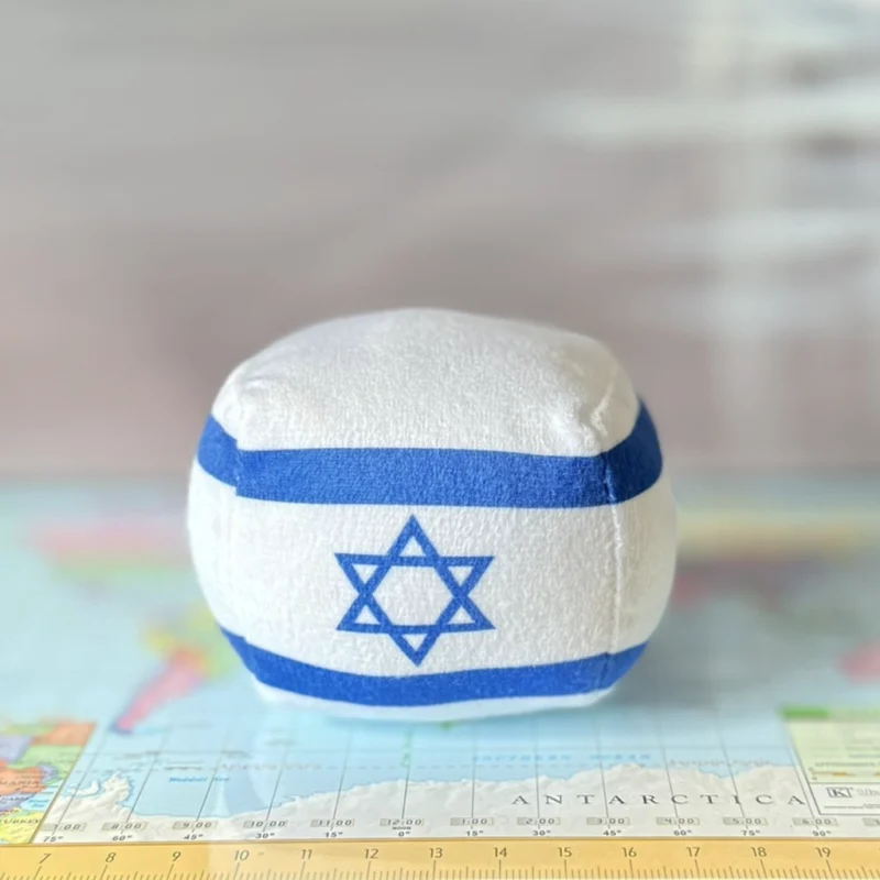 Israel Countryball plushie, additional view
