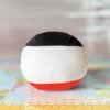 German Empire Countryball plushie, back view