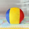 Romania old Countryball plushie, back view