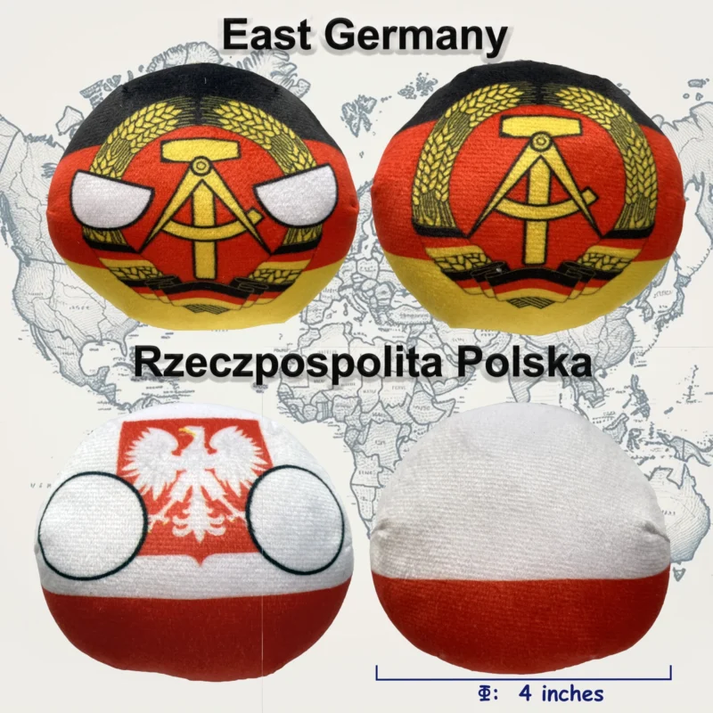 6PC: Soviet Union, East Germany, Rzeczpospolita Polska, Romania old, German Empire, Russian Empire, arranged product view