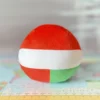 Austro Hungarian Empire Countryball plushie, back view