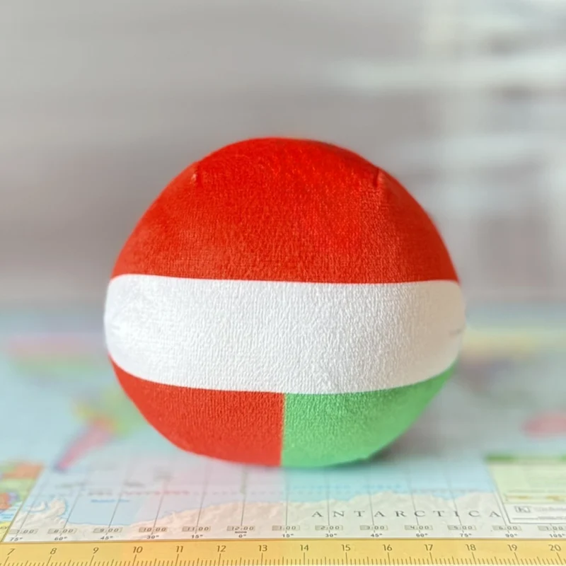 Austro Hungarian Empire Countryball plushie, back view
