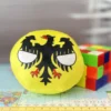 Holy Roman Empire Countryball plushie, front view