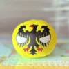 Holy Roman Empire Countryball plushie, side view