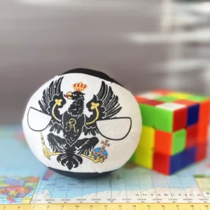 Prussia Countryball plushie, front view