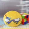 Qing Countryball plushie, front view