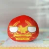 Rome Countryball plushie, side view