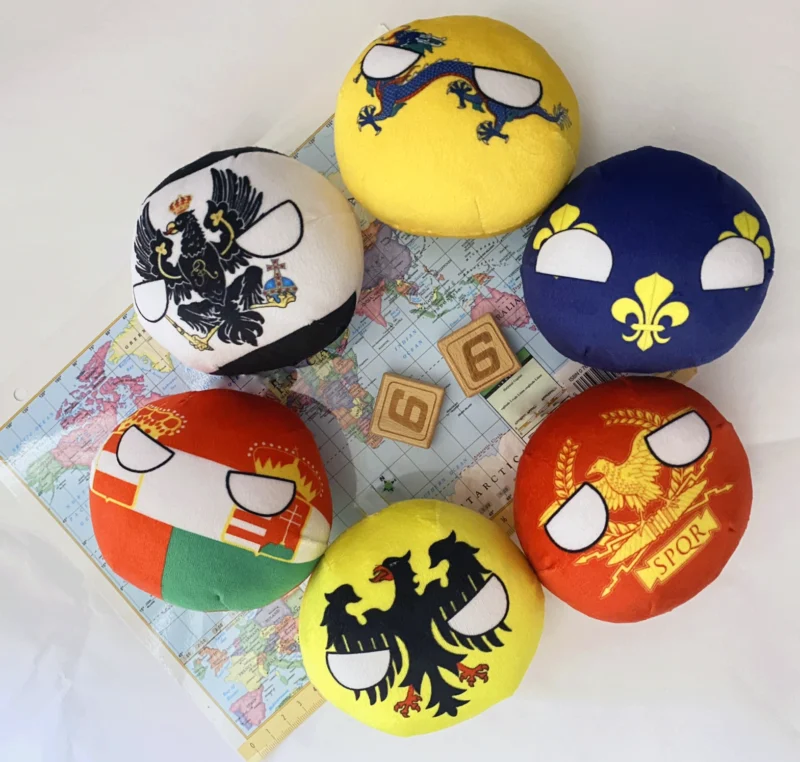 6PC: Prussia, Austro Hungarian Empire, Qing, Kingdom of France, Holy Roman Empire, Rome, group view