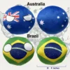 6PC: Australia, Brazil, Norway, Sweden, Switzerland, Dubai, arranged product view