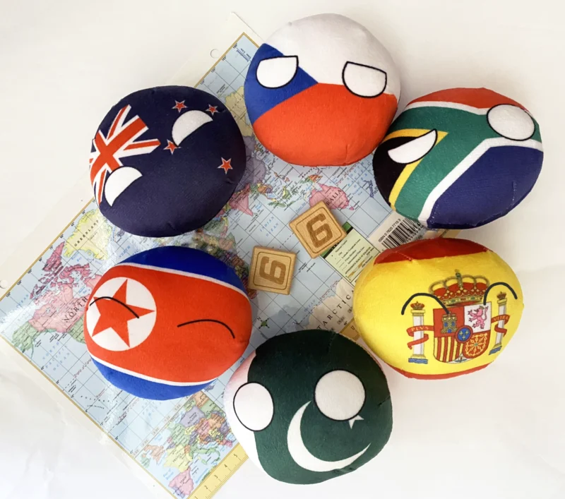 6PC: Spain, Pakistan, North Korea, Czech Republic, South Africa, New Zealand, group view